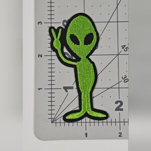 Alien Iron On Patch Embroidered Applique Patches Sew on